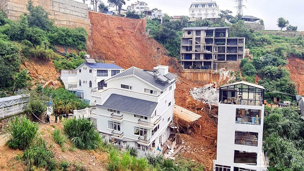 Khởi tố 2 bị can, vụ sạt lở nghiêm trọng tại Đà Lạt, Nguyễn Uy Vũ, Dương Viết Phong