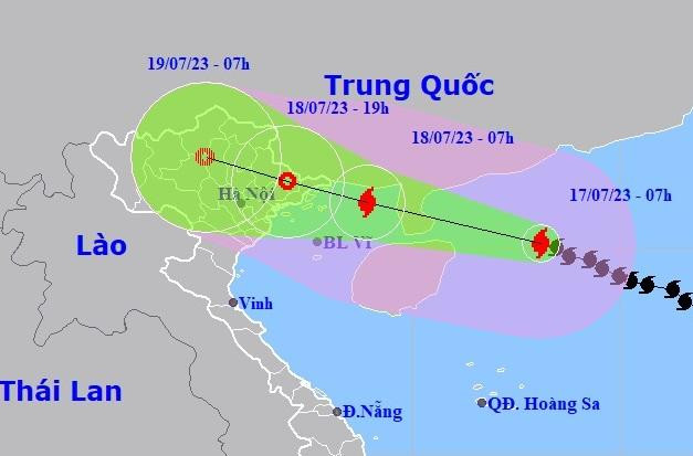 Hà Nội khuyến cáo người dân hạn chế ra đường khi bão số 1 đổ bộ