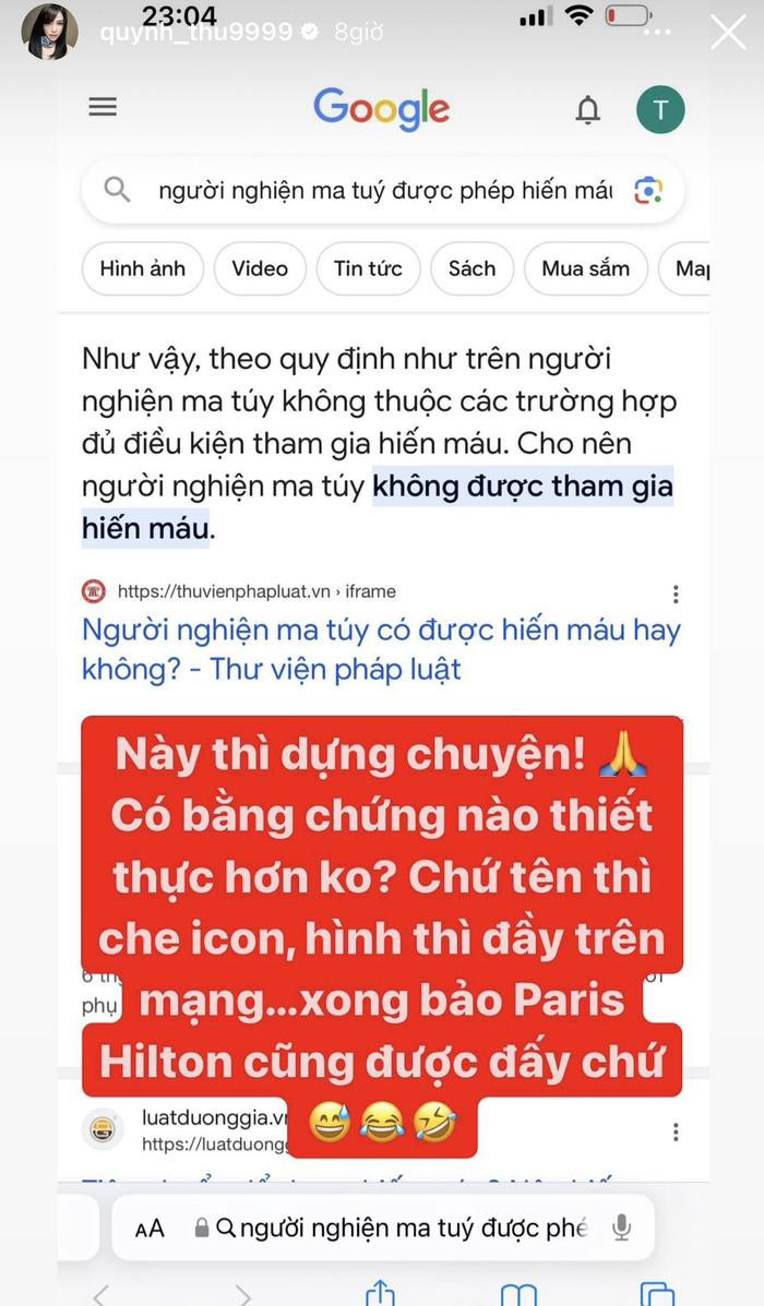 Diệp Lâm Anh và Quỳnh Thư 'đối đáp' cực căng chuyện tin nhắn chất cấm Ảnh 2