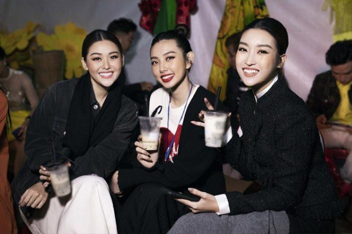 Thùy Tiên và dàn người đẹp vừa mê trà sữa vừa thành hoa hậu nè Ý Nhi ơi! Ảnh 3