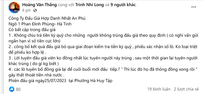 Hà Tĩnh: Công an xác minh tài khoản Facebook ‘ảo’ đăng tin bôi nhọ doanh nghiệp
