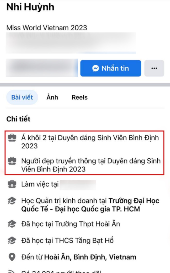Hoa hậu Ý Nhi bất ngờ tháo gỡ danh hiệu trên trang cá nhân: Chuyện gì vậy? Ảnh 1