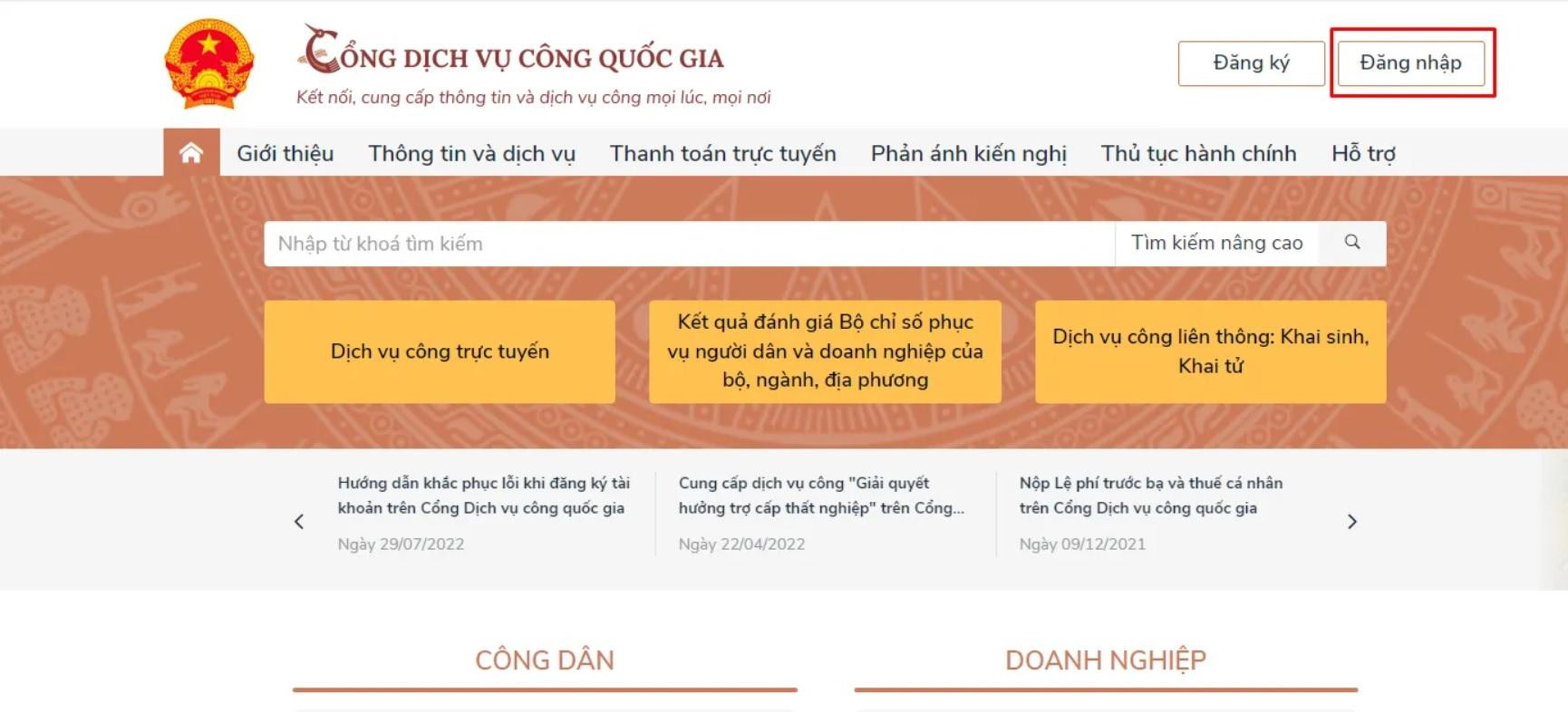 Hướng dẫn thực hiện thủ tục chứng thực online
