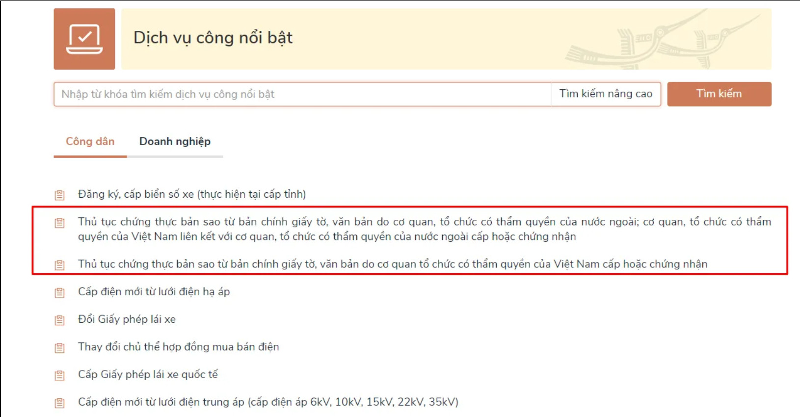 Hướng dẫn thực hiện thủ tục chứng thực online