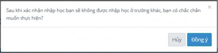 Các bước xác nhận nhập học trực tuyến đại học năm 2023