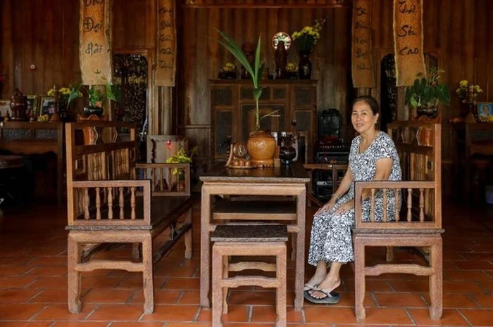 Đã mắt chiêm ngưỡng biệt phủ được xây từ 4000 cây dừa của lão nông miền Tây Ảnh 3