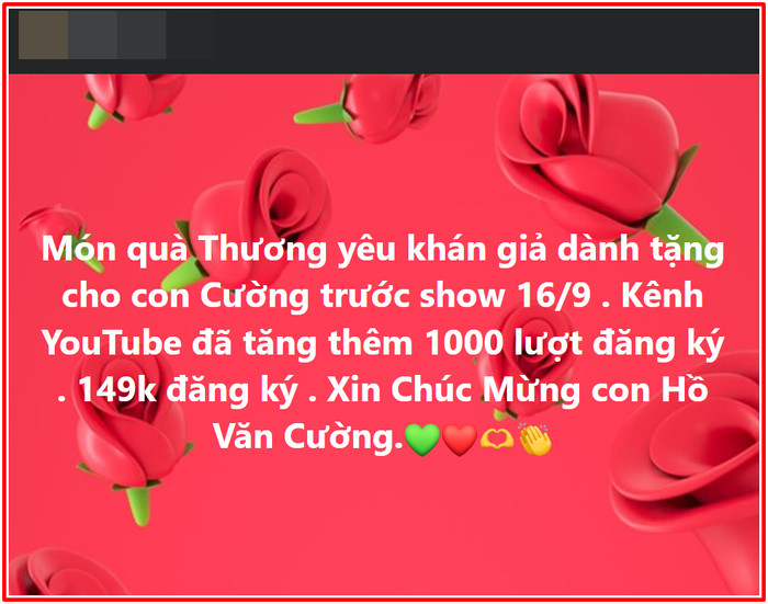 Fan Hồ Văn Cường dành tặng nam ca sĩ món quà đặc biệt trước thềm show diễn mới Ảnh 1