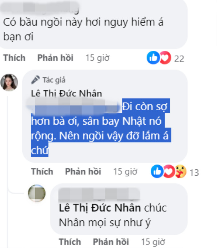 Bị nhắc nhở vì hành động không tốt cho thai nhi ở sân bay, Bà Nhân Vlog nói gì? Ảnh 3
