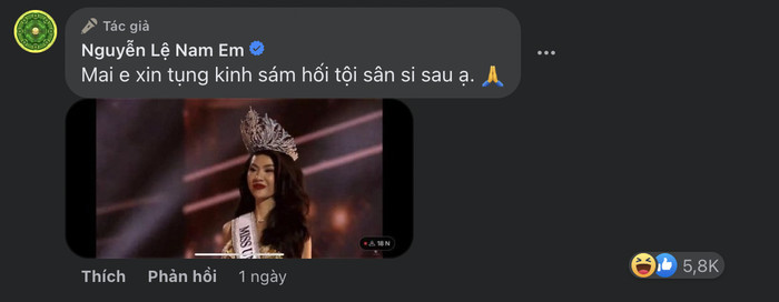 Nam Em bất ngờ tự so sánh nhan sắc với Bùi Quỳnh Hoa, chuyện gì đây? Ảnh 7