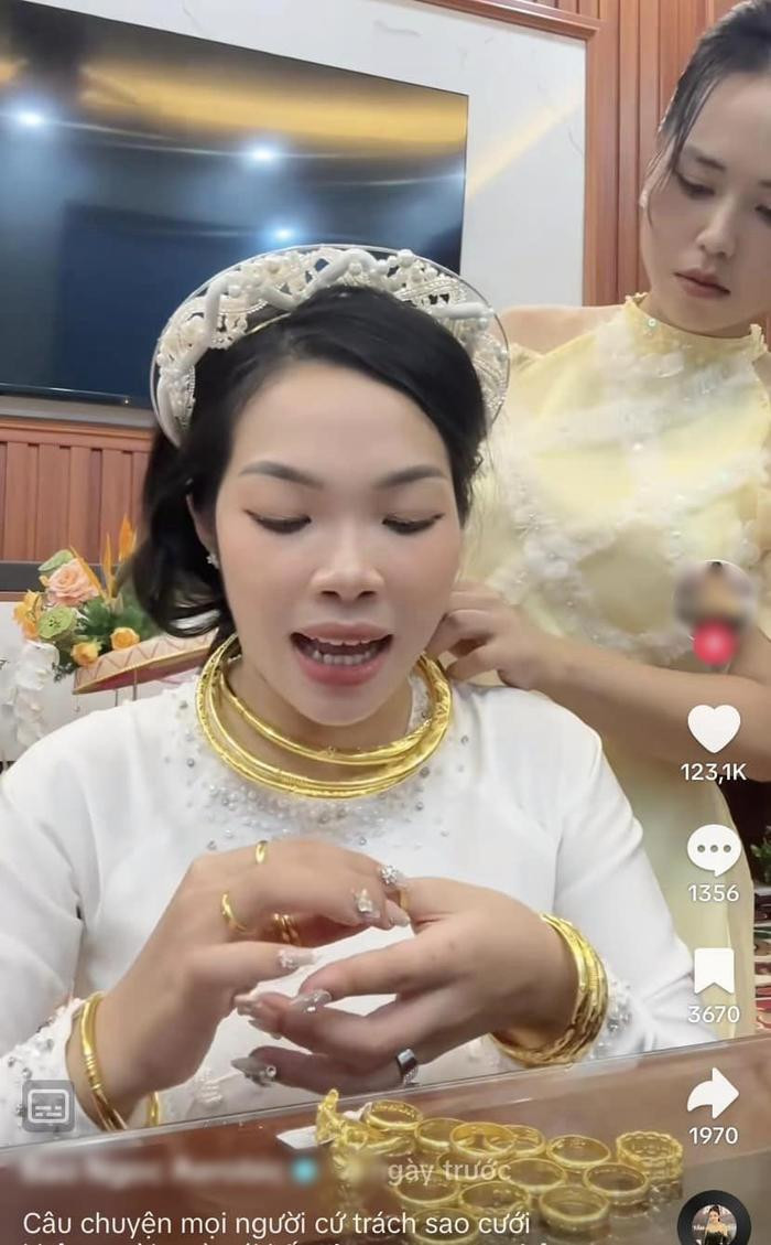 Cô dâu Bắc Giang làm đám hỏi 1.6 tỷ lên tiếng khi bị trách 'sao cưới không mời?' Ảnh 6