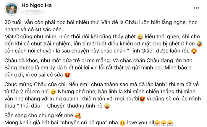 Hồ Ngọc Hà nói gì khi học trò bị mắng có thái độ 'bề trên'? Ảnh 2