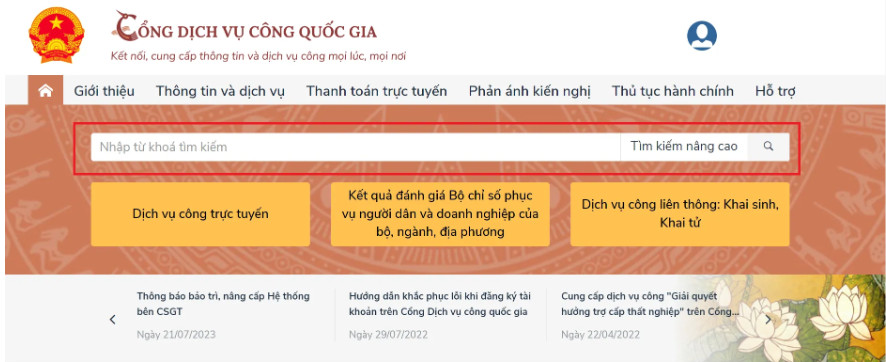 Hướng dẫn thủ tục cấp bản sao giấy khai sinh trực tuyến
