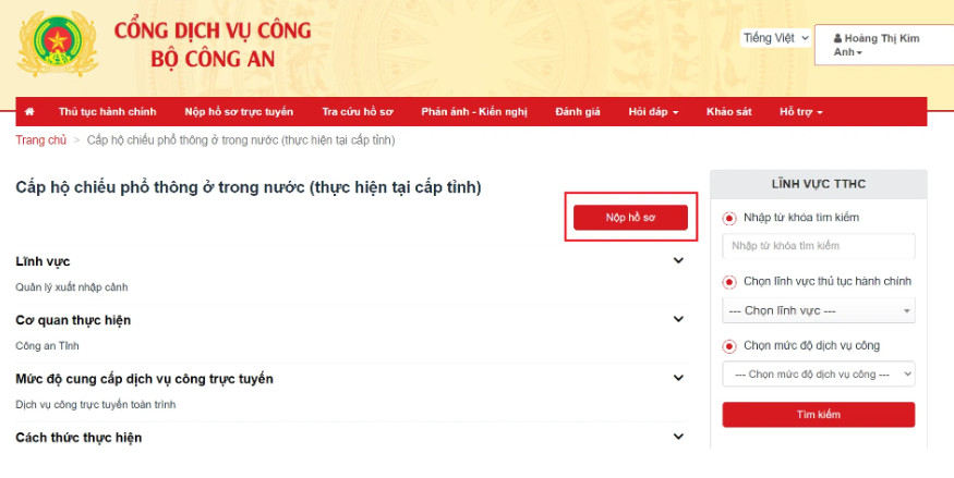 Hướng dẫn thủ tục làm hộ chiếu online cho trẻ em