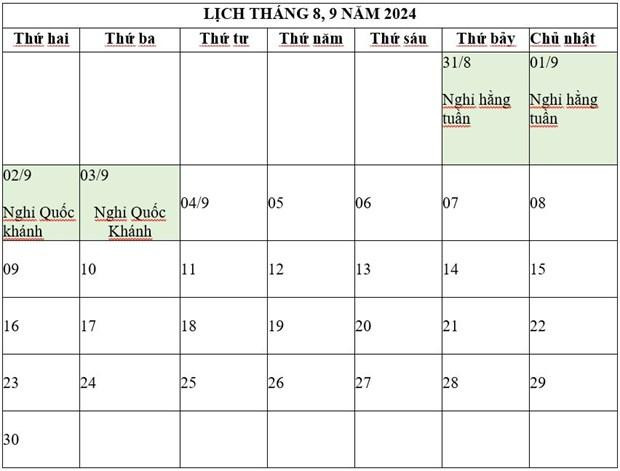 Chốt phương án nghỉ Tết Âm lịch