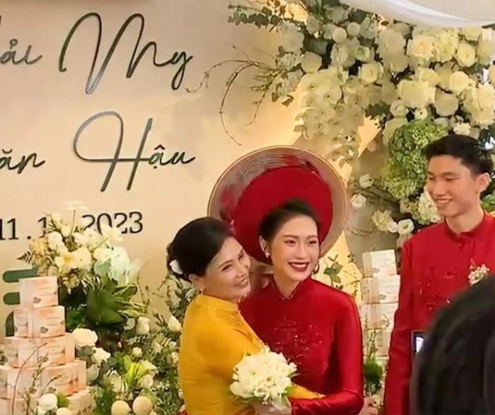 Hải My được ngợi khen tinh tế khi nhận nón lá từ mẹ chồng, ý nghĩa đằng sau nghi lễ này là gì? Ảnh 2