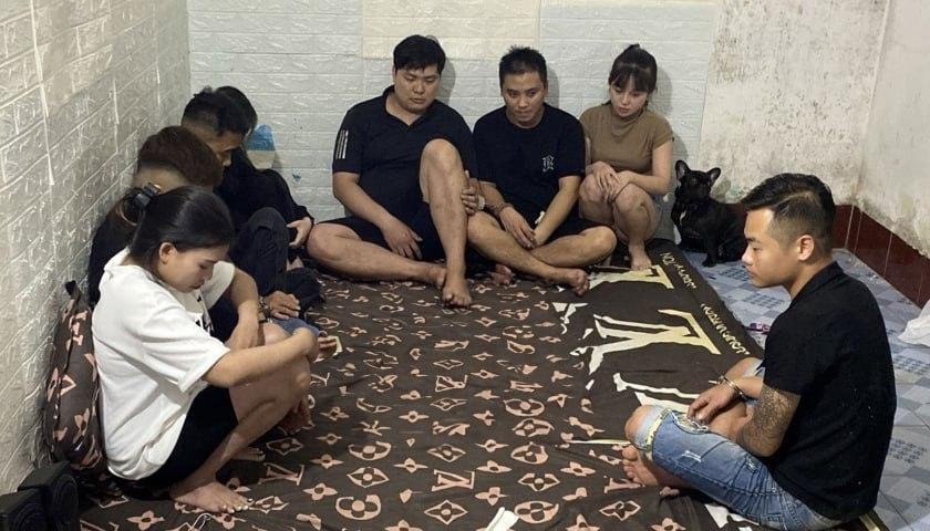 Thái Thụy - Thái Bình: Khởi tố bị can, bắt tạm giam nhóm đối tượng tổ chức sử dụng trái phép chất ma túy