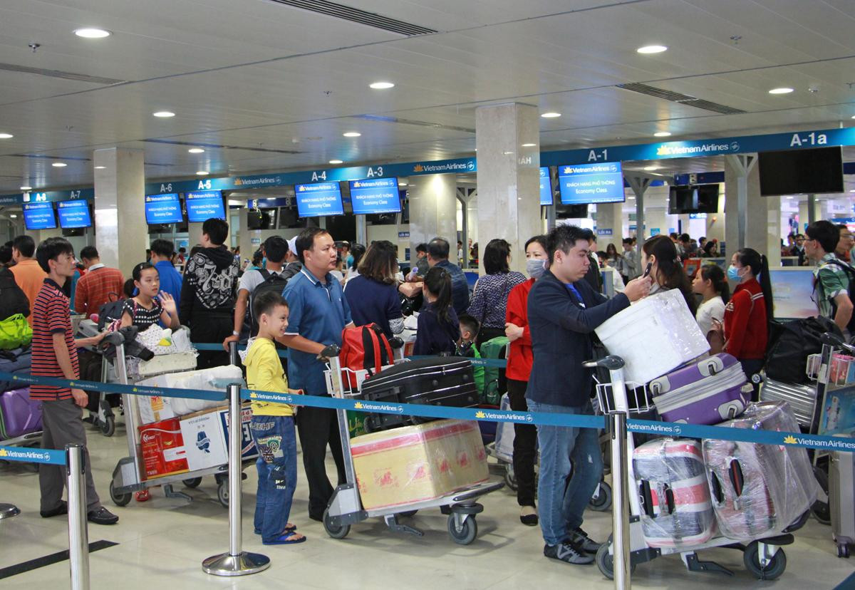 Những lưu ý với hành khách khi di chuyển bằng đường khàng không dịp Tết