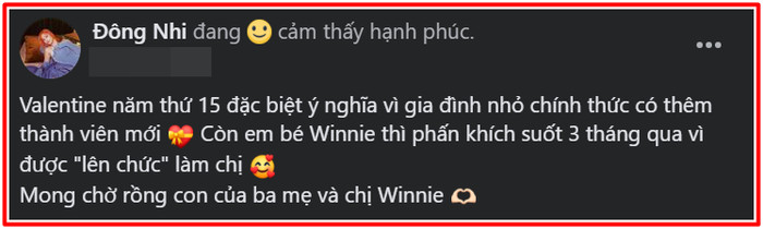 Đông Nhi xác nhận đang mang thai em bé thứ hai Ảnh 2