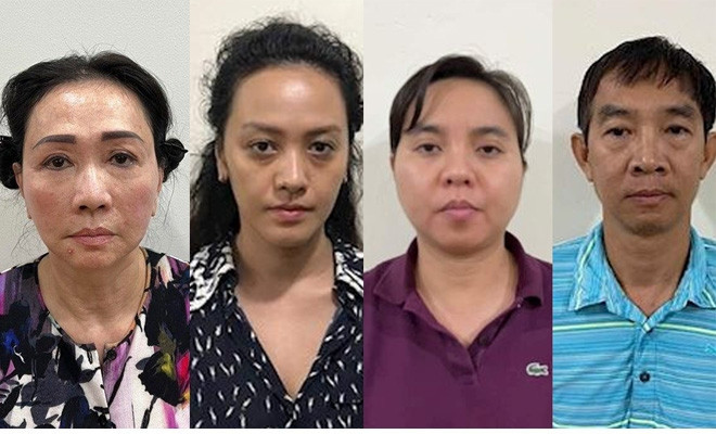 Các bị can trong vụ án Vạn Thịnh Phát
