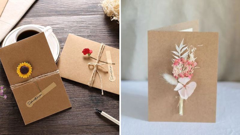 Mẫu thiệp 8/3 cho người yêu, bạn gái vintage