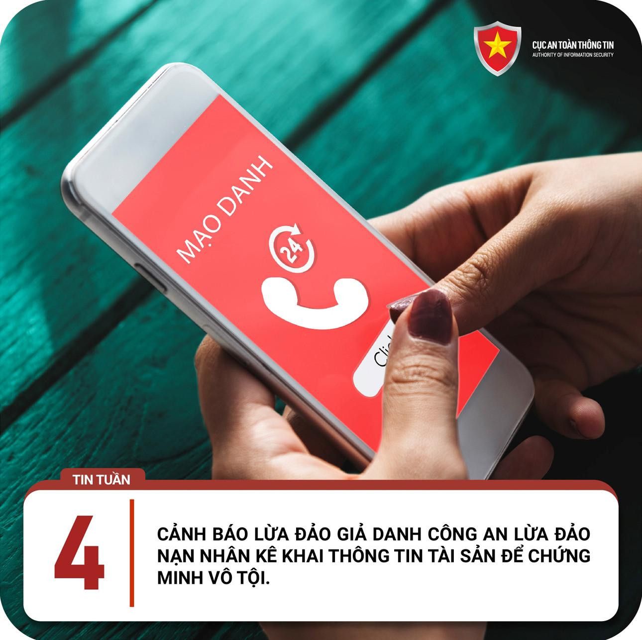Mạo danh Công an để lừa kê khai thông tin tài sản