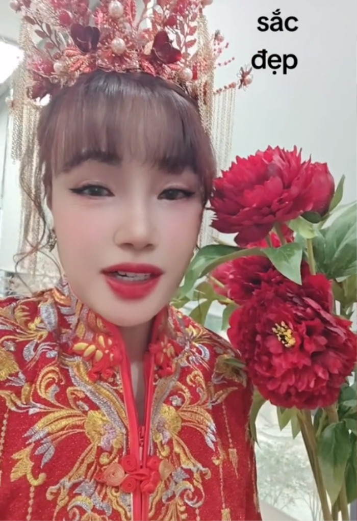 Cô dâu Thu Sao gây chú ý với diện mạo mới, lấn sân làm mẫu ảnh khiến dân tình nhận không ra Ảnh 3