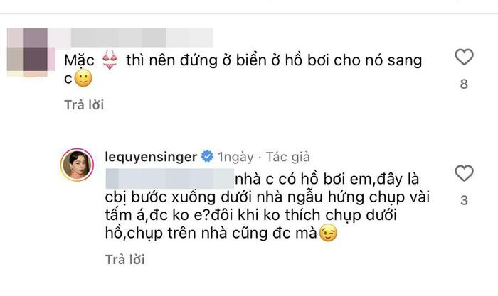 Bị mỉa mai chuyện diện bikini không đúng chỗ, Lệ Quyên phản pháo cực gắt Ảnh 2