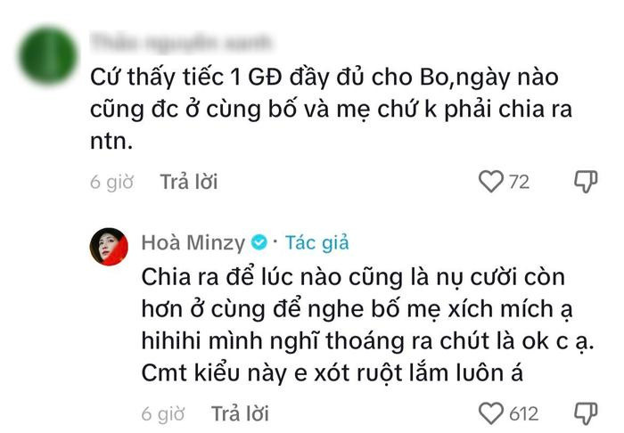 Được netizen khuyên tái hợp với thiếu gia Minh Hải vì con, Hoà Minzy 1 lần nói rõ lý do Ảnh 2
