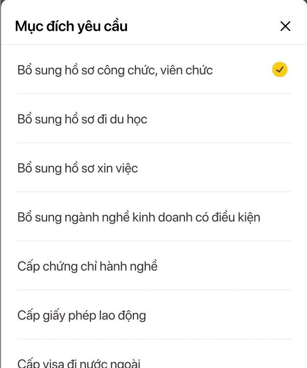 Hướng dẫn thủ tục đề nghị cấp phiếu lý lịch tư pháp tại nhà