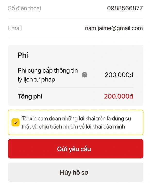 Hướng dẫn thủ tục đề nghị cấp phiếu lý lịch tư pháp tại nhà