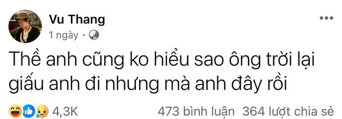 Nam ca sĩ liên tục đăng tải loạt trạng thái lạ, vướng 'bão' chỉ trích vì 1 hành động Ảnh 3