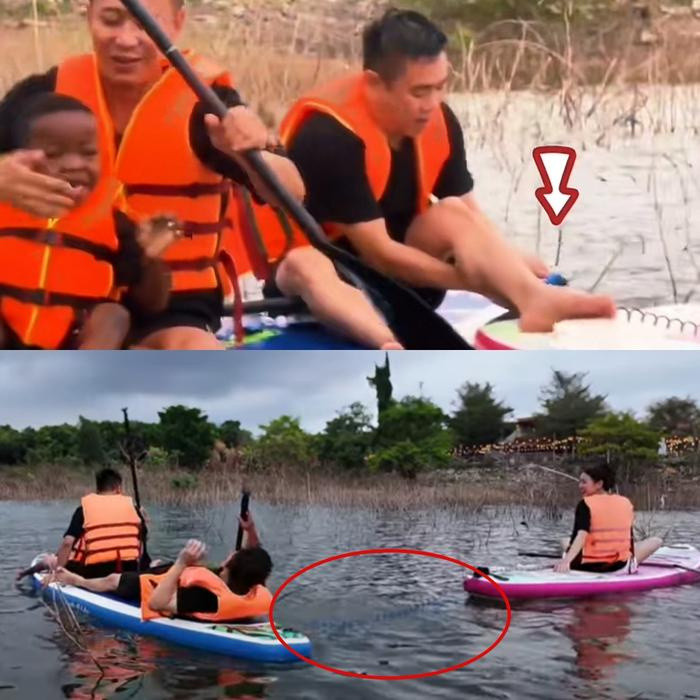 Khoảnh khắc Quang Linh trêu đùa với Thùy Tiên gây sốt Ảnh 3