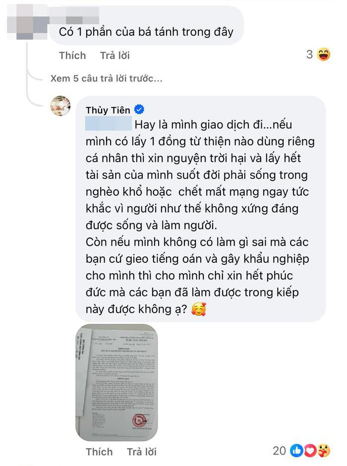 Thủy Tiên đề nghị điều này với antifan khi bị mỉa mai chuyện từ thiện Ảnh 3