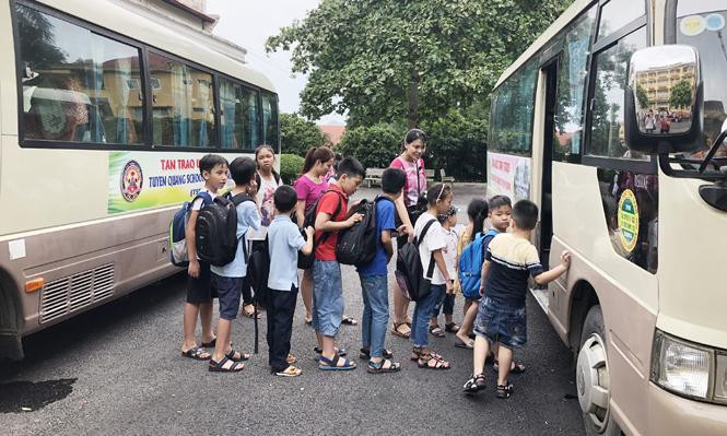 Quy định của pháp luật đối với xe đưa đón học sinh