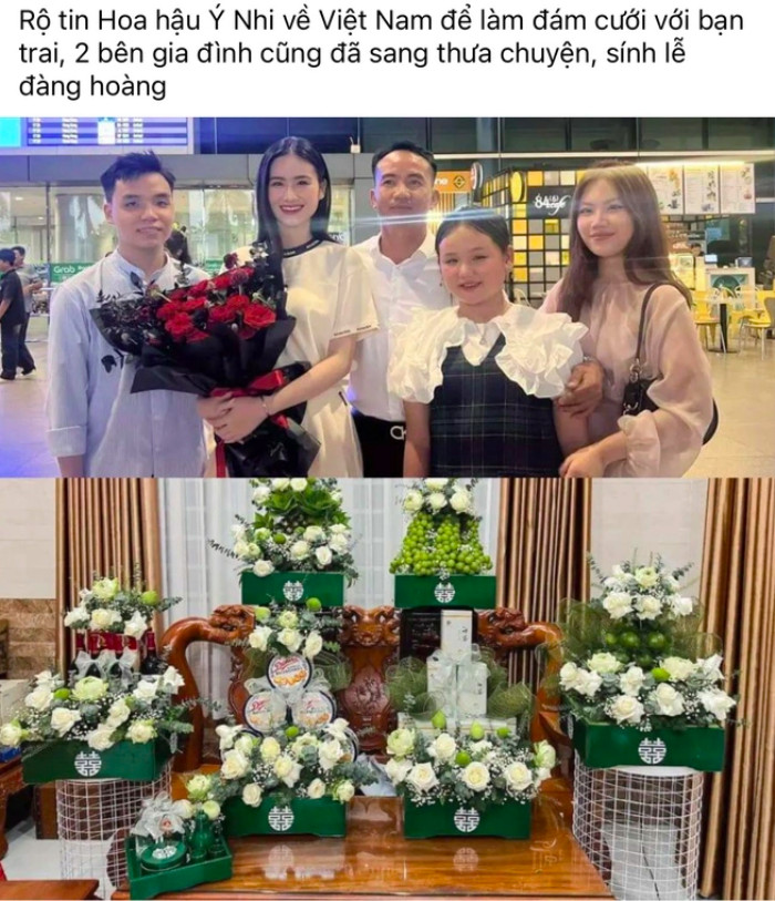 Hoa hậu Ý Nhi tổ chức lễ ăn hỏi với bạn trai sau 6 năm hẹn hò? Ảnh 1