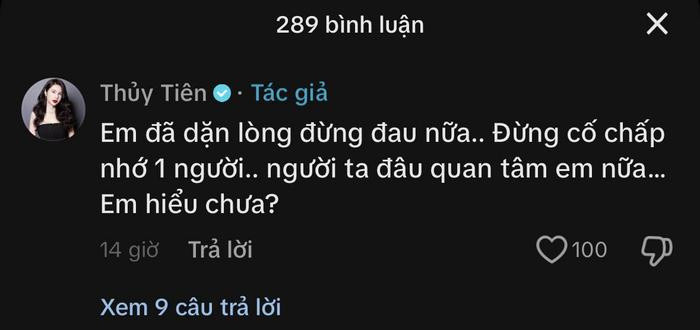 Ca sĩ Thủy Tiên gặp trục trặc tình cảm? Ảnh 2