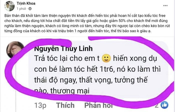 Salon tóc nổi tiếng bị tố 'ăn chặn' tóc hiến cho bệnh nhân ung thư Ảnh 2