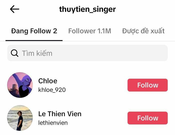 Ca sĩ Thủy Tiên không còn theo dõi Công Vinh? Ảnh 2