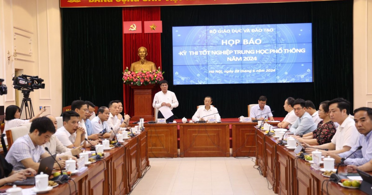 Ngày 17/7 công bố điểm thi tốt nghiệp THPT 2024 trên toàn quốc