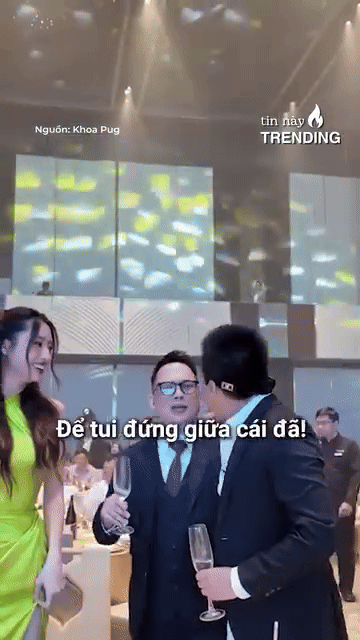 Khoa Pug tự tin đọ chiều cao với Hoa hậu Lương Thuỳ Linh và cái kết Ảnh 2