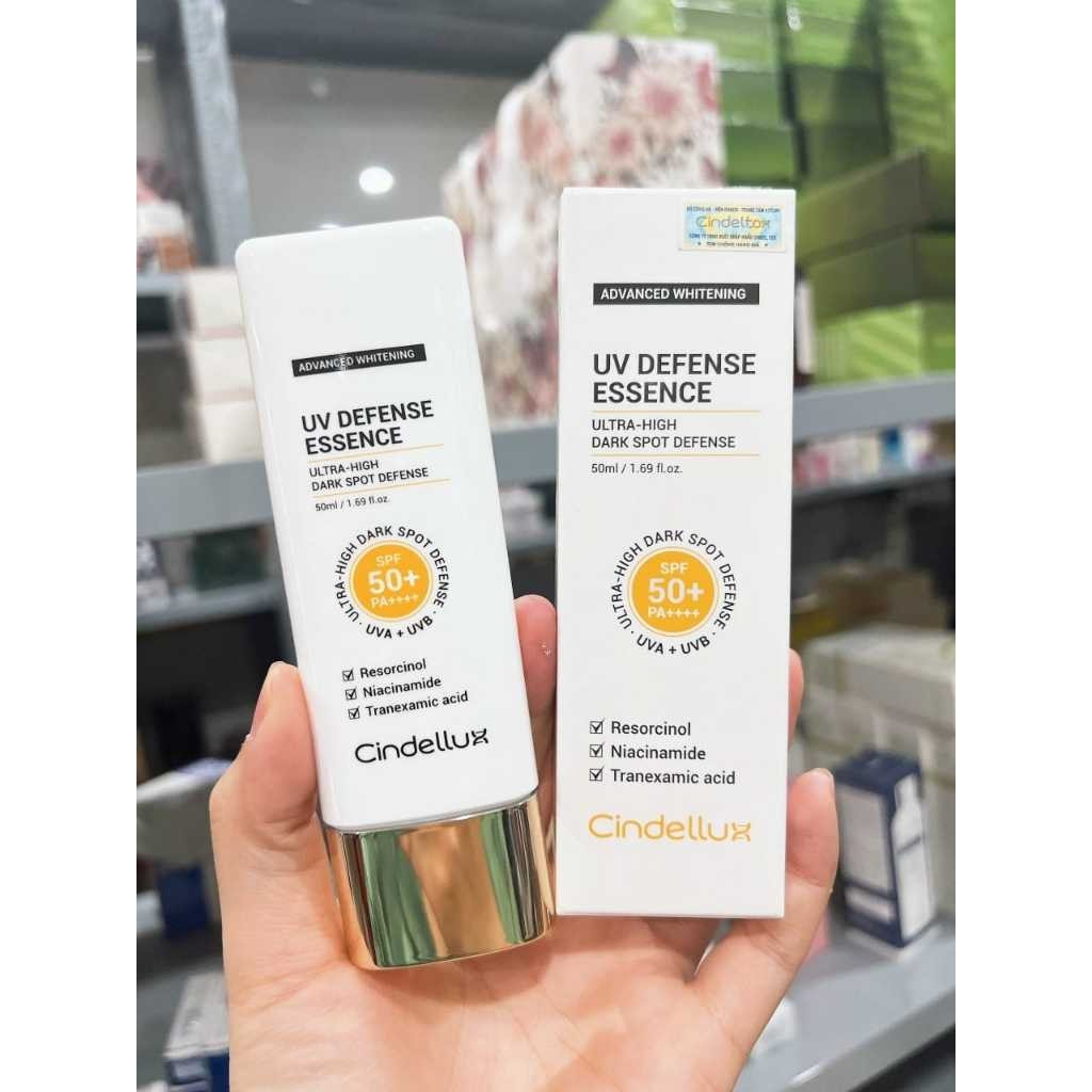 Kem chống nắng Cindellux Advanced Whitening UV Defense Essence bị đình chỉ lưu hành trên toàn quốc