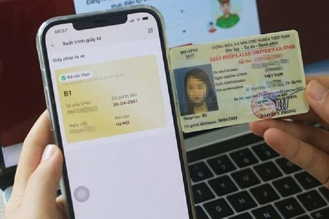Không tích hợp giấy phép lái xe trên VNeID có bị phạt?