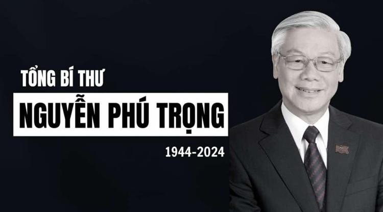 TP. HCM thông báo về Lễ viếng và Lễ truy điệu Tổng Bí thư Nguyễn Phú Trọng