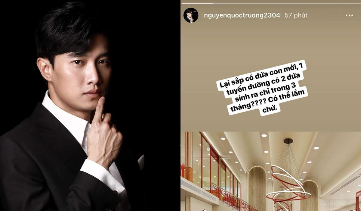 Quốc Trường khoe đã có con ở tuổi 36? Ảnh 2