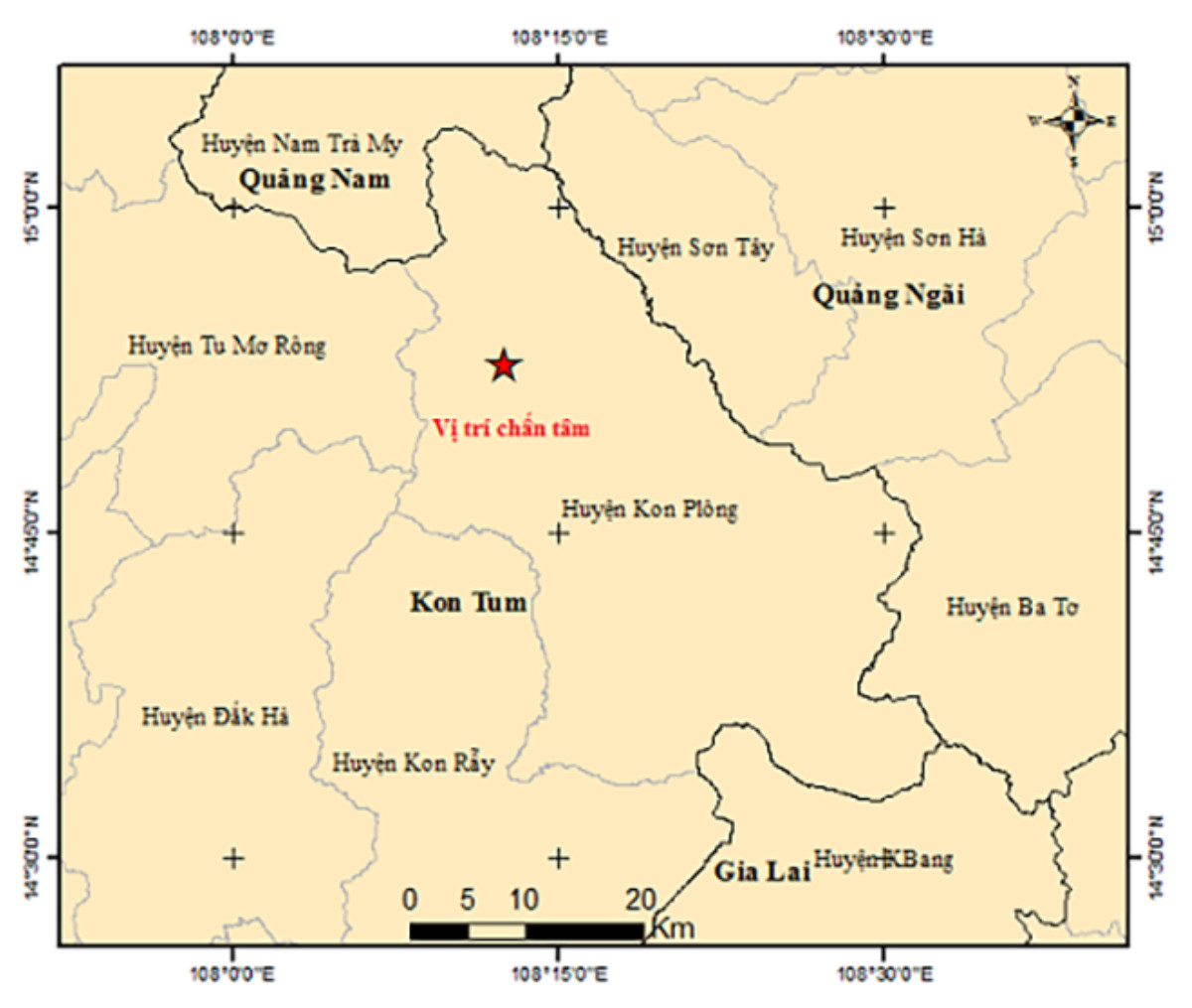 Trận động đất mạnh chưa từng có ở KonTum gây thiệt hại như thế nào? Ảnh 1