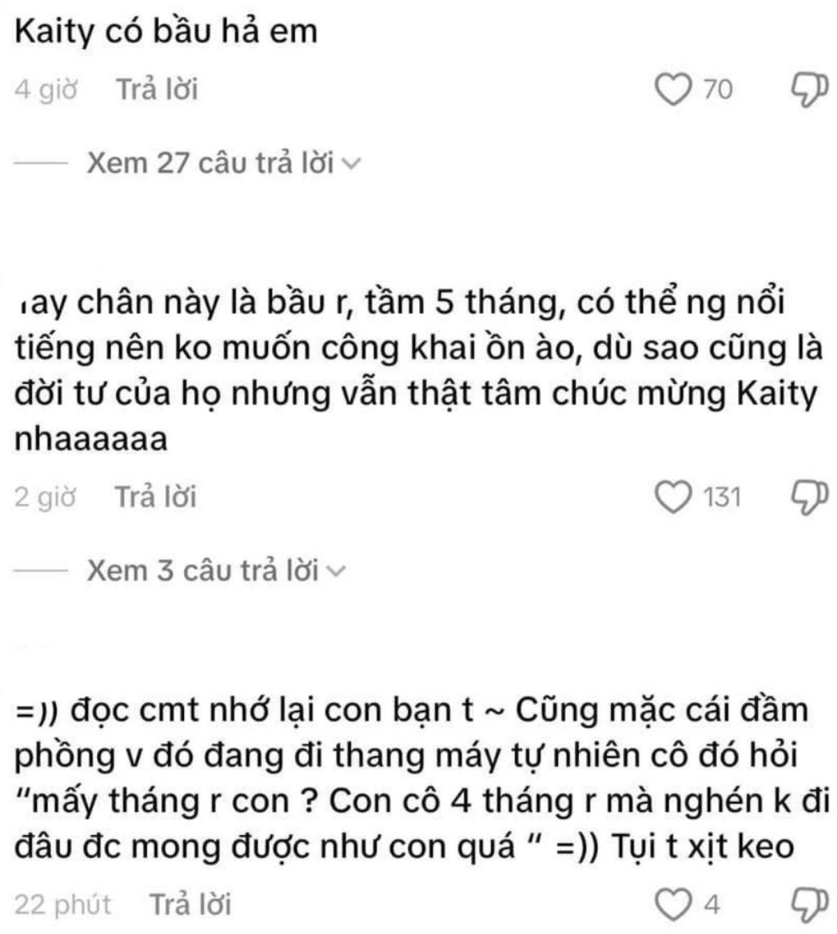 Kaity Nguyễn vướng nghi vấn mang thai con đầu lòng, lộ vòng 2 lùm lùm Ảnh 2