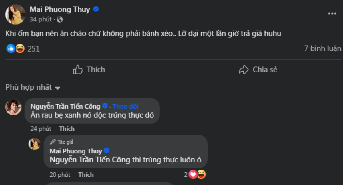 Tình trạng sức khỏe của Hoa hậu Mai Phương Thúy Ảnh 1