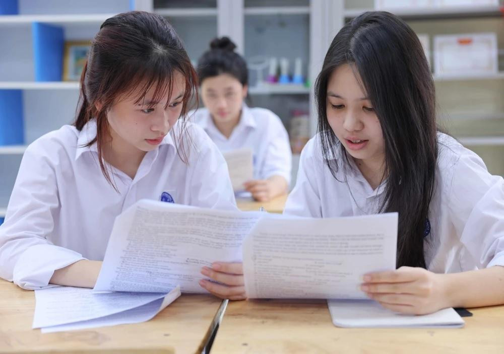 Hà Nội công bố cấu trúc các môn thi lớp 10