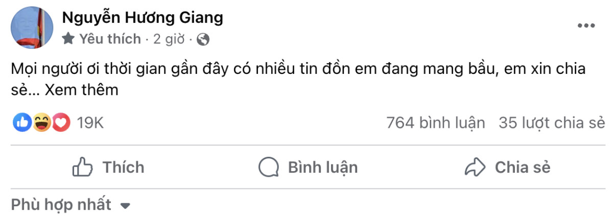 Hương Giang có bầu? Ảnh 1