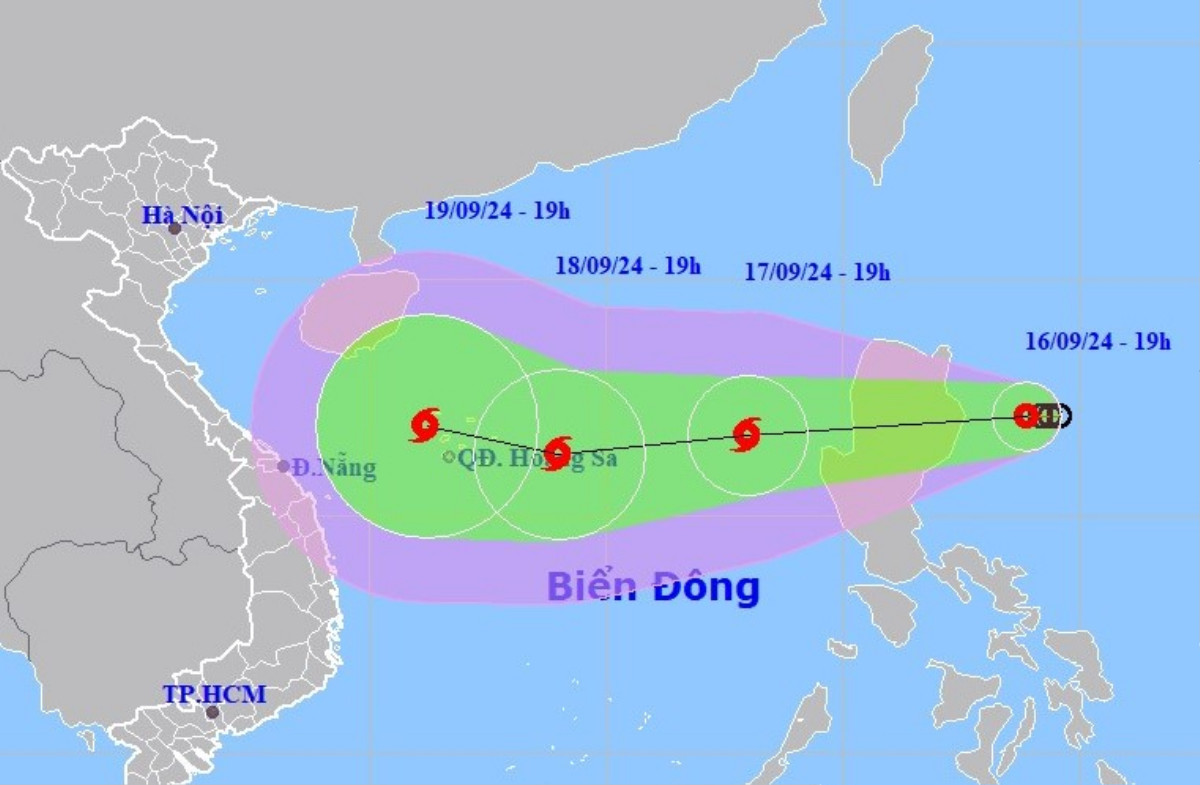 Áp thấp nhiệt đới mới trên biển Đông rất phức tạp so với cơn bão Yagi Ảnh 1